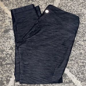 Dark grey/ black Lululemon leggings size 4